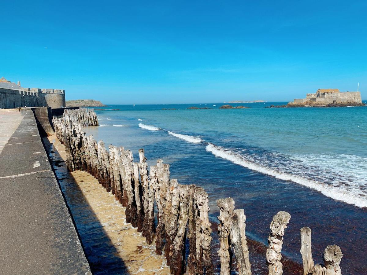 Appartement L'Emeraude A Saint Malo Intra-Muros Eksteriør bilde